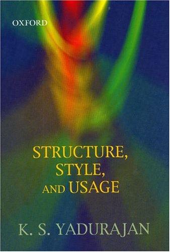 Book Structure, Style, and Usage free