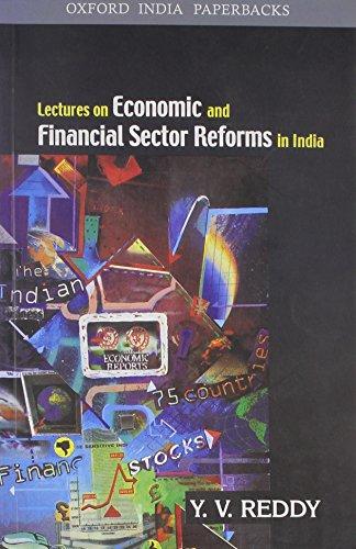 Book Lecturers On Economic And Financial Sector Reforms In India free