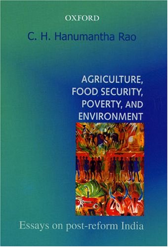 Book Agriculture, Food Security, Poverty and Environment: Essays on Post-reform India free