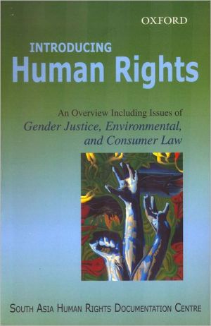 Book Introducing Human Rights: An Overview Including Issues of Gender Justice, Environmental, and Consumer Law free