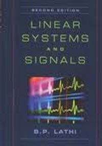 Book Linear Systems and Signals. 2nd ed. International edition. free