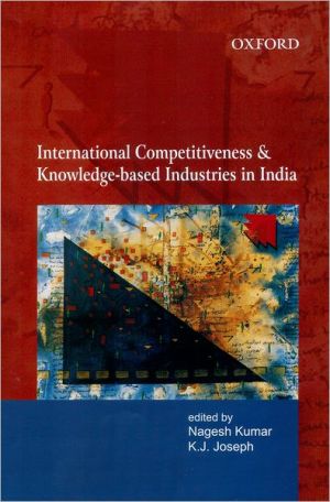 Book International Competitiveness And Knowledge-based Industries In India free