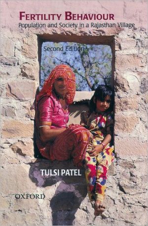 Book Fertility Behaviour: Population and Society in a Rajasthan Village free