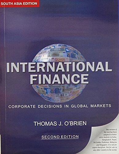 Book International Finance: Corporate Decisions In Global Markets free