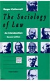 Book The Sociology of Law free