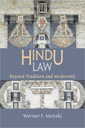 Book Hindu Law Beyond Tradition and Modernity free