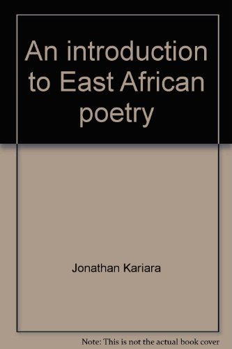 Book An introduction to East African poetry free