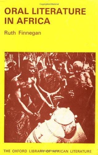 Book Oral Literature in Africa (Oxford Library of African Literature) free