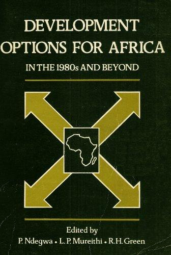 Book Development options for Africa in the 1980s and beyond free