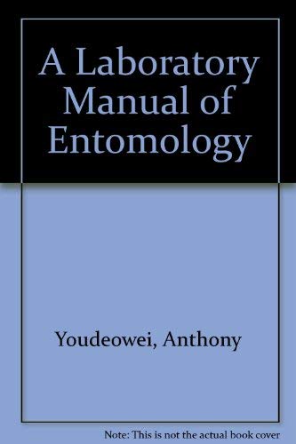 Book A Laboratory Manual of Entomology free