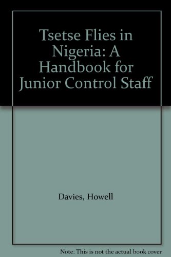 Book Tsetse flies in Nigeria: A handbook for junior control staff free