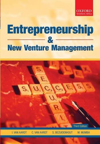 Book Entrepreneurship and New Venture Management free