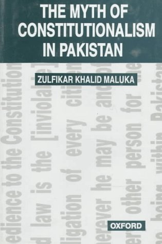 Book The Myth of Constitutionalism in Pakistan free