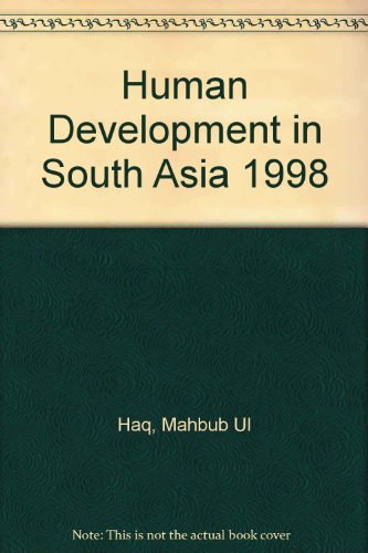 Book Human Development in South Asia 1998 free