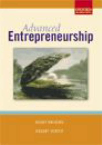 Book Advanced Entrepreneurship free