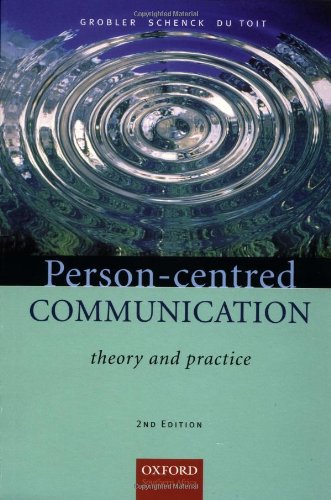 Book Person-centred Communication: Theory and Practice free