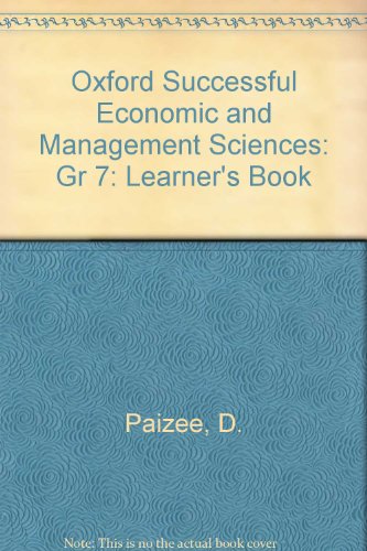 Book Oxford Successful Economic and Management Sciences: Gr 7: Learner's Book free