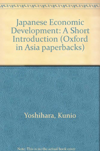 Book Japanese economic development: A short introduction (Oxford in Asia paperbacks) free