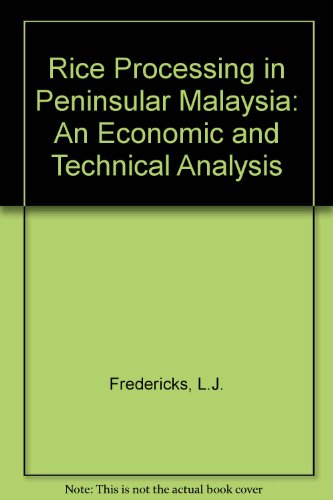 Book Rice Processing In Peninsular Malaysia free
