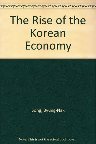 Book The Rise Of The Korean Economy free