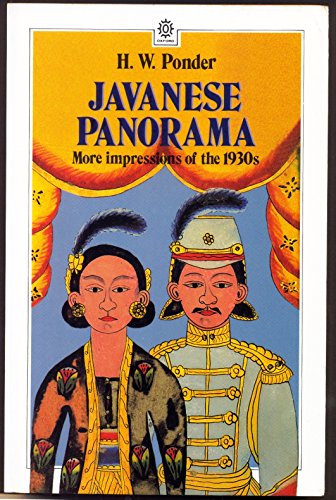 Book Javanese Panorama: More Impressions Of The 1930s free