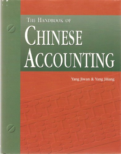Book Handbook Of Chinese Accounting free