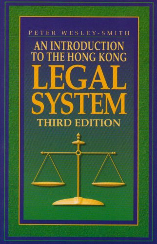 Book An Introduction to the Hong Kong Legal System free