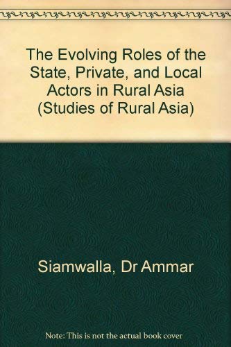 Book The Evolving Roles of State, Private and Local Actors in Rural Asia free