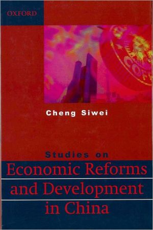 Book Studies on Economic Reform and Development in China free