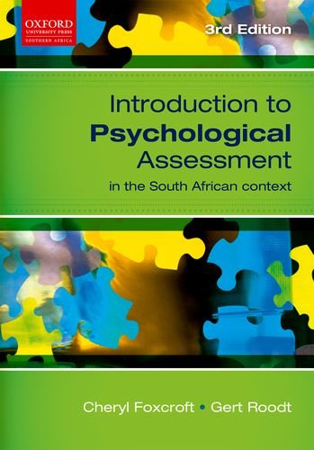Book Introduction to Psychological Assessment free