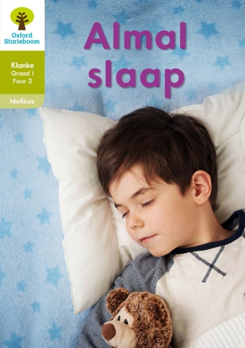 Book Oxford Storieboom Klanke Nie-fiksie Boek 14: Graad 1 Fase 2 Almal slaap free