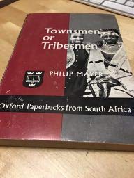 Book Townsmen or Tribesmen 2/E (Oxford Paperbacks) free