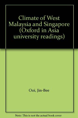 Book The climate of west Malaysia and Singapore (Oxford in Asia university readings) free