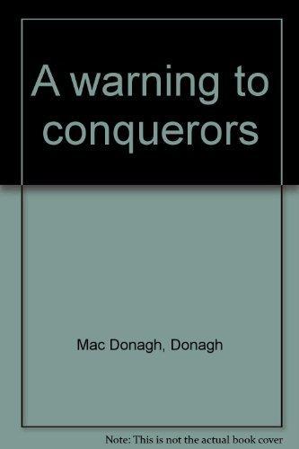 Book A Warning To Conquerors; free