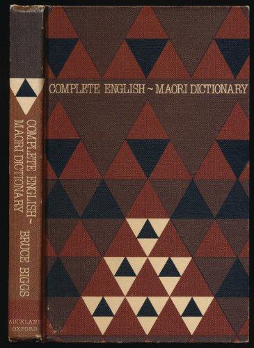 Book Complete English-Maori Dictionary free