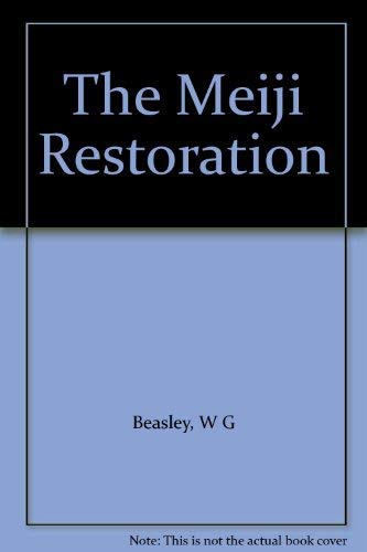 Book The Meiji restoration free