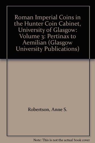 Book Roman Imperial Coins in the Hunter Coin Cabinet, University of Glasgow: Volume 3: Pertinax to Aemilian free