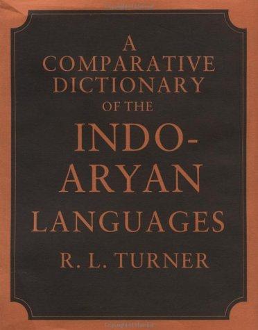 Book A Comparative Dictionary of the Indo-Aryan Languages (Volume 3) free