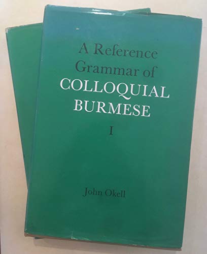 Book A Reference Grammar Of Colloquial Burmese free