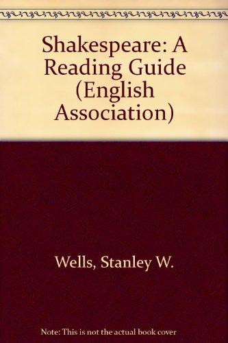 Book Shakespeare: A Reading Guide (english Association) free