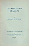 Book The origin of classics free