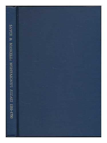 Book Descriptive Bibliography of Montaigne&#39;s Essays free