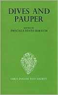 Book Dives and Pauper Volume 1, Part 1 (Early English Text Society No. 275) free