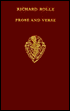 Book Richard Rolle: Prose and Verse from MS. Longleat 29 and related manuscripts (Early English Text Society Original Series) free