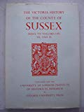 Book A History of the County of Sussex: Index to Volumes I-IV, VII and IX (Victoria County History) free