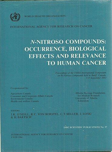 Book N-Nitroso Compounds: Occurrence and Biological Effects (International Agency for Research on Cancer) free