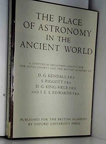 Book The Place of Astronomy in the Ancient World free