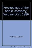 Book British Academy Proceedings 1980 free