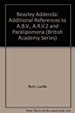 Book Beazley Addenda: Additional References to ABV, ARV2 & Paralipomena (British Academy Series) free