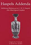 Book Haspels Addenda: Additional References to C. H. E. Haspels, Attic Black-figured Lekythoi (British Academy) free